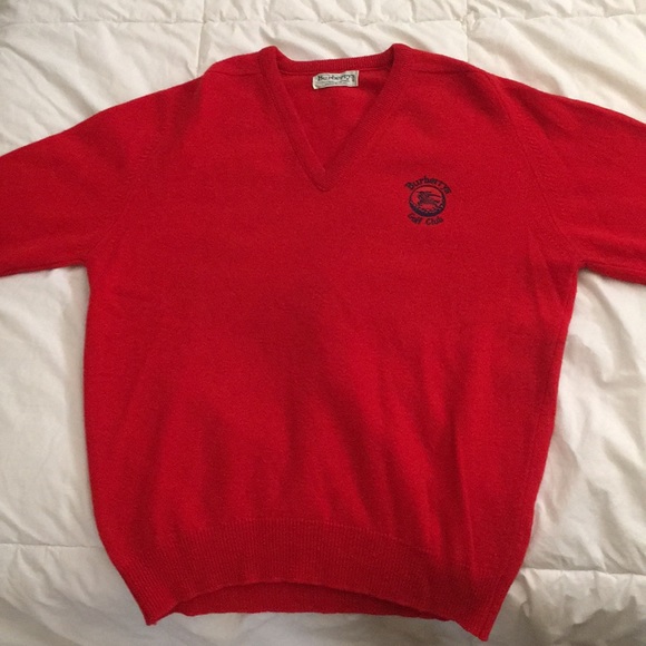 Burberry golf cheap sweater